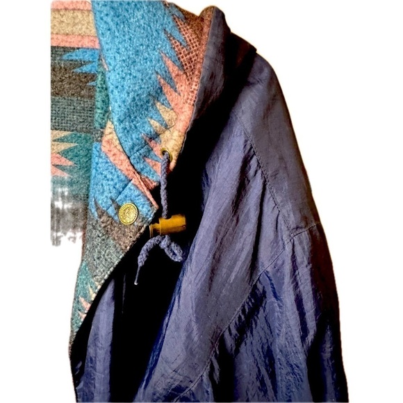 Vintage reversible southwest Aztec jacket - Picture 4 of 6